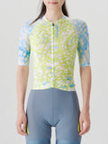 Women GT Jersey - Green/Blue
